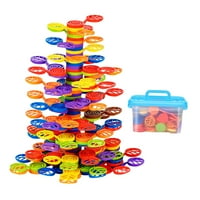 Bilans blok Montessori igračke roditelj Dječja interaktivna slaganja Igračke igračke Stacking blokovi