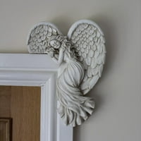 Corner Angel, okvir vrata Anđeo Gledanje skulpture, figurice zidne umjetnosti, tačno