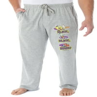 Nickelodeon muške spongebob Squarepants pizza kriška kriška baby pidžama hlače