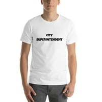 City Superintendent Fun Style kratki pamučna majica kratkih rukava po nedefiniranim poklonima