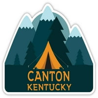 Kanton Kentucky Suvenir Vinil naljepnica za naljepnicu Kamp TENT dizajn