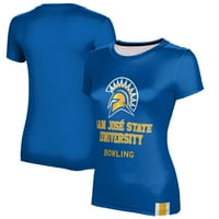 Ženska kraljevska San Jose State Spartans Bowling majica