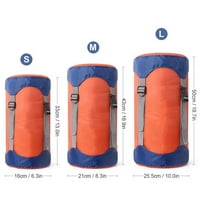 Kompresioniranje vrećice za spavanje vreće Vodootporno planinarenje vanjski prijevoznik ultralight prostor za skladištenje uštedu kampiranja C9U backpac back e9w0