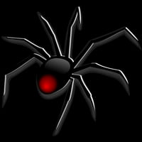 Halloween Spider majica Muški crni grafički rezervoar TOP - Dizajn ljudi M