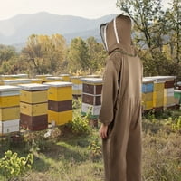 Pčelar visoke rezolucije Veoleeper pribor za pčelinje pčelinje jedno svijetlosmeđe za pčelarstvo L,