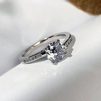 Prstenovi nakita Žene Diamond pjenušava cirkonija Prsten Ženski nakit angažirani prsten za žene