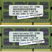 Seifelden 8GB memorijska ramba za HP Paviljon DV6-2101AU nadogradnju laptop memorije