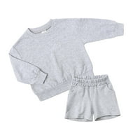 Kiplyki Clearance Fall odijelo za djecu Djevojke dječake Jesen Zimske bluze s dugim rukavima i casual