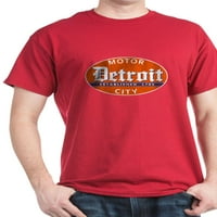 Cafepress - Vintage Detroit, majica motora - pamučna majica