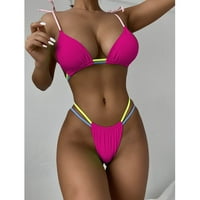 jsaierl brazilski bikini kupaći kostimi za žene zastrašujuće kravate na ramenu Micro Bikinis Sexy Cheeky