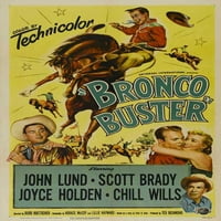 Bronco Buster Poster