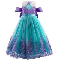 FESFESFES TODDLER Girls Princess Haljina Cosplay tulle haljina za djecu Dječja prerušiti djecu vjenčani
