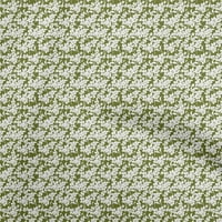 Onuone pamuk poplin twill šumska zelena tkanina cvjetna haljina materijalna tkanina za ispis tkanina