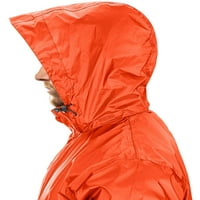 Muška jakna za kišu od 33 000FT Lagana jakna s kapuljačom kapuljača kabanica za planinarenje za planinarenje