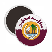 Katar Asia National Emblth Round CERCS Frižider Magnet održava ukras