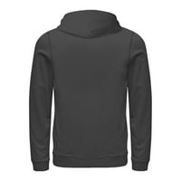 Retro TV charkol sivi grafički pulover Hoodie - dizajn od strane ljudi XL