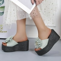 Klinovi za žene Ženske modne klinove otvorene prste čvorove cipele za plažu rimske papuče sandale ženske