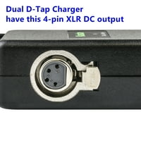 KASTAR BP-C Dual D-Tap zamena punjača za BlackMagic Design Ursa Mini 4.6K Digitalni kino kamenje, BlackMagic