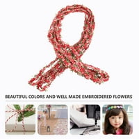 Rose čipka ukras za kosu cvjetne vrpce DIY Wedding aparat za šivanje zanata