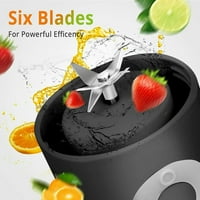 Električni proizvođač soka Prijenosni blender Smoomie Mini sokovni voćni stroj 500ml