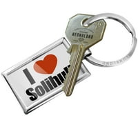 Keychain I Love Solihull West Midlands, Engleska