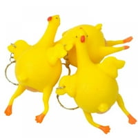 Novelty Spoof Tricky Funny Gadgets Igračke, smiješne igračke za squishy piletina i jaja stres ublažavaju