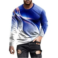 Muške majice Muške vještine za vježbanje Muškarci Ležerne prilike, pulover s dugim rukavima 3D tiskana