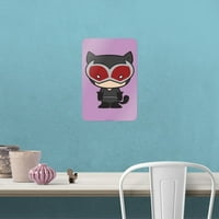 Batman Catwoman Cute Chibi lik Mobilni poslovni uredski znak
