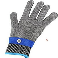 Pećnica Mitts Sigurnosne rezne nepropusne rukavice od nehrđajućeg čelika od nehrđajućeg čelika od nehrđajućeg čelika Blue S