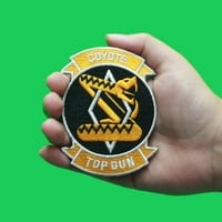 Top Gun Maverick Coyote Badge Patch Classic Pilot Snake vezeno željezo na