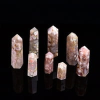 Wanwan osjetljivi energetski kamen za poliranje kamena Praktični šesterokutni prizmi prirodni kameni vijak za dom