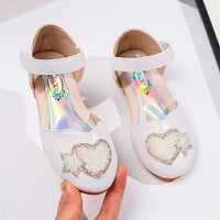 Djevojke Baby princeze cipele biserne rinestone šljokice srca Sandale ples cipele Pearl Bling Cipele