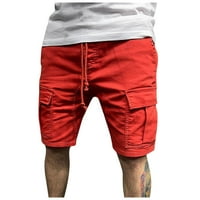 Teretne pantalone za muškarce Muški modni ljetni multi-džepni radne kratke hlače Labavi otvoreni kratke