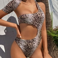 B91XZ Plus Size kupaći kostim za žene kupaći kostimi modni korut za kupaći kostim bikini Ženske odjeće za cipele sa kupaćim kostimima Tankinis set crni kupaći kostim višebojni, l