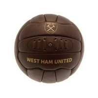 West Ham United FC kožna retro nogometna lopta