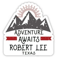 Robert Lee Texas Suvenir Vinil naljepnica za naljepnicu Avantura čeka dizajn