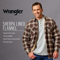 Wrangler autentičan muške jakna s dugim rukavima, svijetlo bež Heather, srednje