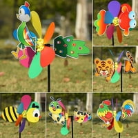 Životinjska vjetrenjača 3D vjetrenjača za vjetrenjača za ukrašavanje vrta Dječja igračka za kućnu vrtu