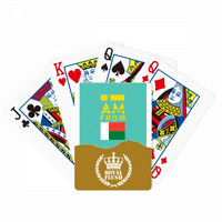 Am iz Madagaskar Art Deco Fashion Royal Flush Poker igračka karta
