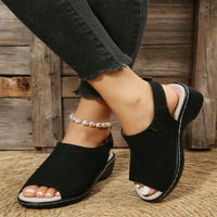 WAZSHOP dame casual cipele blok sandale peep toe ljeto sandala udobna magnetska plaža cipela ženske