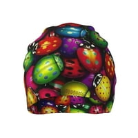 Ladybugs Slouchy Beanie za žene Muškarci Stretch Sleep Hat Function Poklon Jesenska casual Headwear