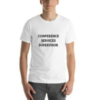 Usluge konferencije Supervizor Bold majica kratkih rukava pamučna majica od nedefiniranih poklona