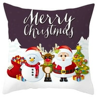 Vatrena prodaja božićne pamučne breskve velve Velve bacač jastuk za jastuk