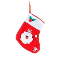 Modne božićne čarape Poklon torba Božićno uređenje drvca Dobavljači za odmor