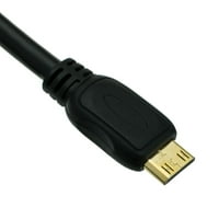 3FT Mini HDMI do HDMI kabla s Ethernet-om velike brzine 4K 30Hz, 3D, 1080p i audio povrat ED754419