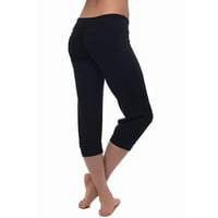 Poslovne casual pantalone za žene Trendy Stretsy Workout teretana sa džepovima Yoga modne hlače