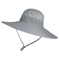Muški ljetni sunce Sunčani šešir modnih kape za muškarce sive