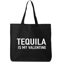 Tequila je moja torba za platno za pamuk valentina