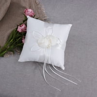 20x lijepi cvjetni pupoljci i fau biseri dekor svadbeni vjenčani keramonski džepni prsten jastuk jastuk
