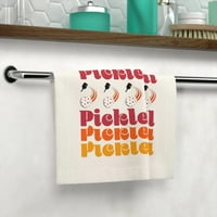 Pickleball peškir, kućni dekor, ručnik za lice, kupatilo ručnik, kućni dekor